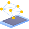 Smartphone with EVV Compliance illustration